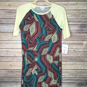 LulaRoe (1.0) Small Julia Geometric Print - BNWT